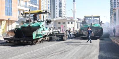 Birlik Caddesi’nde çalışmalar tamamlandı