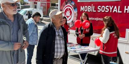 Mobil Sosyal Hizmet Aracı Gemerek’te