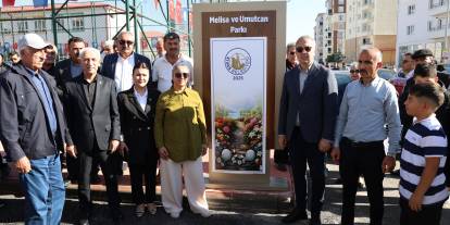Sivas’ta öldürülen Melisa ve Umutcan Şimşek’in isimleri parka verildi