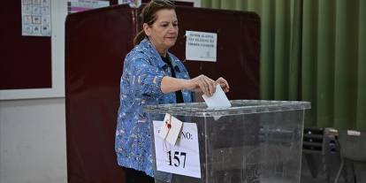 KKTC sandık başında