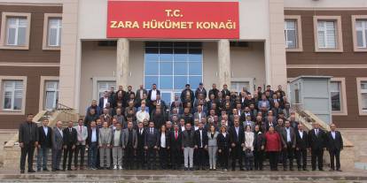 Zara'da muhtarlar toplantısı düzenlendi