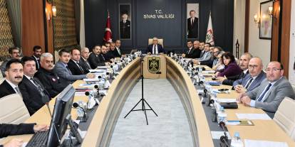 Sivas’ta İl Hayvanları Koruma Kurulu toplandı