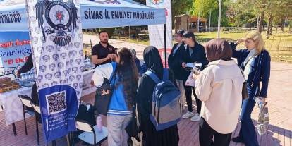 Sivas Emniyeti ile "El ele güvenli geleceğe"