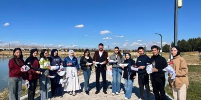 Üniversite öğrencileri Filistin zulmüne  dikkat çekti