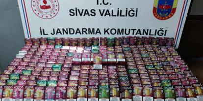 Sivas'ta kaçakçılık operasyonu: 4 zanlı gözaltında!