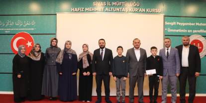 Dereceye öğrencileri ödüllendirildi