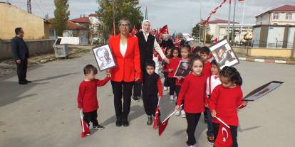 Ulaş'ta Cumhuriyet'in 102. yılı kutlanıyor