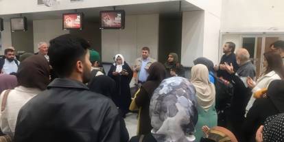 Umre kafilesi dualarla uğurlandı