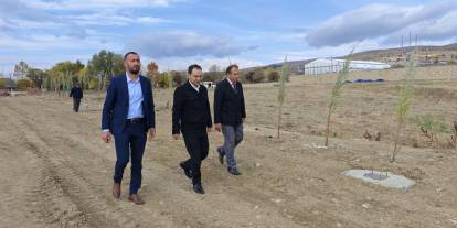 Gölova'da yürüyüş yolu yapılıyor