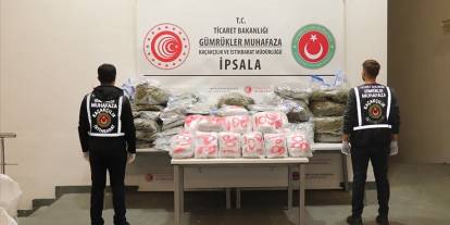 Gümrük kapılarında operasyon: 525 kilogram uyuşturucuya el konuldu