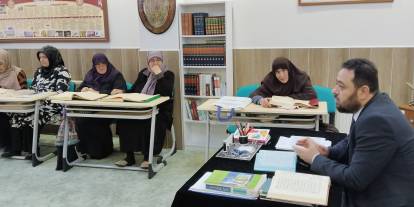 Kur’an kurslarında sıcak buluşma