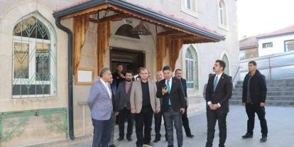 Osman Boyraz restorasyon öncesi inceleme yaptı