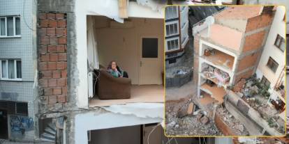 Bir gecede duvarsız kaldılar