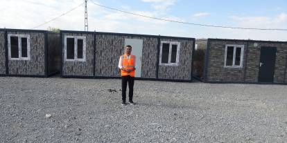 Barınmak için konteyner üretmek isterken seri üretime geçti
