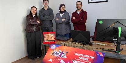 SCÜ’lü Ekibin Yapay Zekâ Projesi Üçüncü Oldu