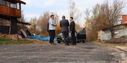 Suşehri’nde Köy Yolları Yenileniyor