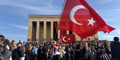 10 Kasım'da Anıtkabir'e ziyaretçi akını