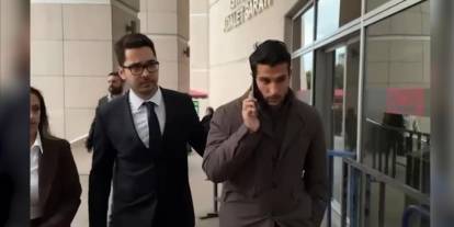 Necip Uysal adliyede