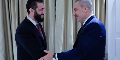 Bakan Fİdan,ABD'de Şara'yla bir araya geldi!