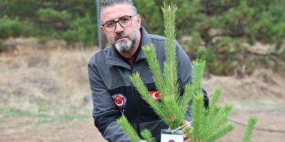 Sivas’ta şehitler adına fidan dikildi