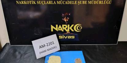 Sivas’ta uyuşturucu operasyonu!