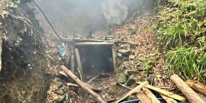 9 kaçak maden ocağı imha edildi