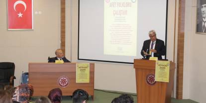 Sivas'ta afet folkloru  masaya yatırıldı