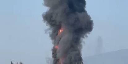 Salça fabrikasında yangın çıktı!