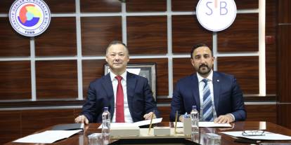 Kırgızistan Büyükelçisi Ruslan Kazakbaev’den Sivas Ticaret Borsası’na Ziyaret