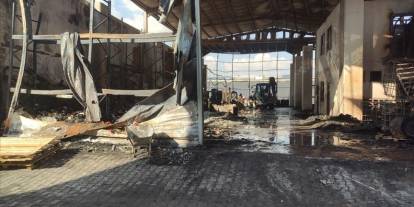 Kozmetik fabrikasında çıkan yangında ölü sayısı 7'ye yükseldi