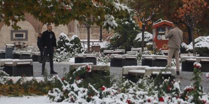 Sivas'ta kartpostallık görüntüler oluştu