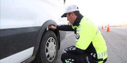 Zorunlu kış lastiği uygulaması başladı