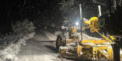 Sivas'ta 134 köy yolu ulaşıma kapandı