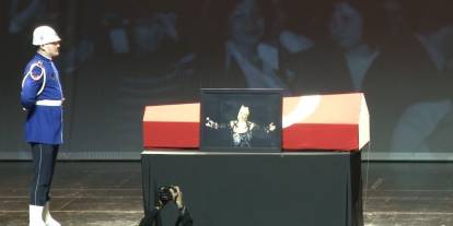 Muazzez Abacı için AKM’de tören düzenlendi