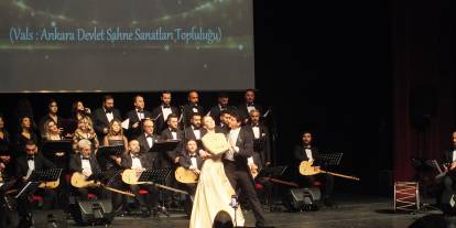 Sivas'ta THM korosu konser verdi