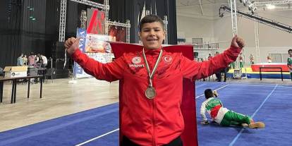 Sivaslı sporcu uluslararası zafer kazandı