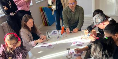 Özel çocuklar hem eğlendi hem öğrendi