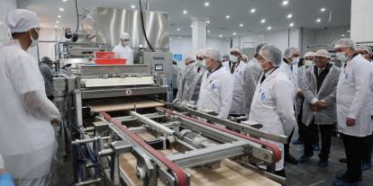 Sivas'ta Günde 192 Bin Ekmek Üretecek Dev Tesis Hizmete Girdi