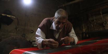 Tezgahta dokunan kumaşta ruh var