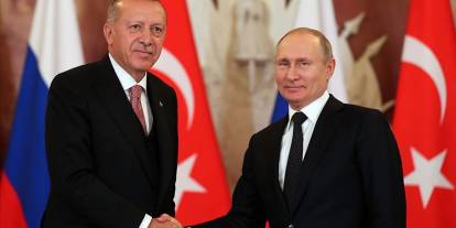 Cumhurbaşkanı Erdoğan, Putin ile görüştü