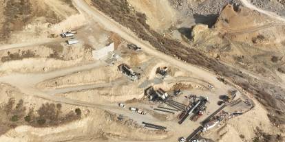 Sivas’a ikinci taş ocağında çalışmalar yüzde 75 tamam!