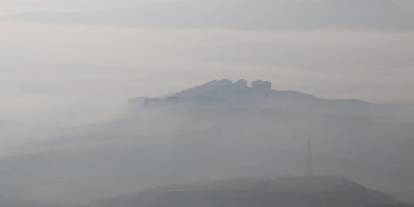 Sivas, Yoğun Sisle Beyaza Büründü