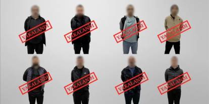 Kırmızı bültenle aranan 3, ulusal seviyede aranan 5 suçlu Türkiye'ye iade edildi