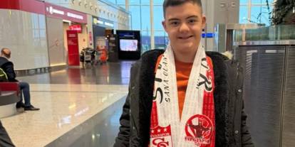 Miraç Eymen hayalleri için Sivas'ta!