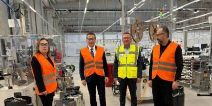 SCÜ Mühendislik Fakültesinden yeni fabrikaya yerinde ziyaret