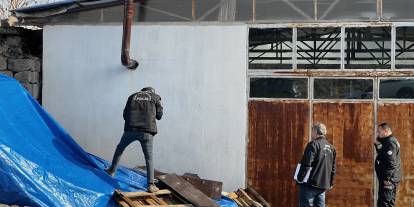 Soba sabitlemek isterken canından oldu