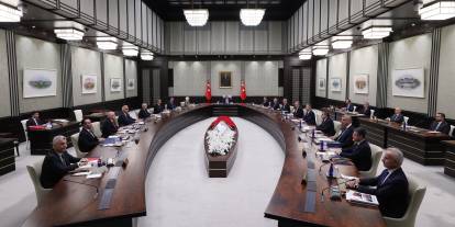 Cumhurbaşkanlığı Kabinesi toplandı