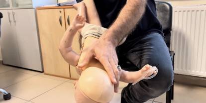 1 aylık bebeğin nefes borusu tıkandı