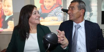 Sivas'ta  28 yıldır evli çift, kendileri gibi engelli bireylere 'umut' oldu