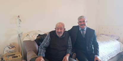 Ulaş Belediye Başkanı İlbey'den engelli ve yaşlılara ziyaret